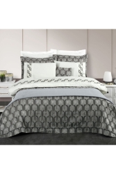Home Nora Dowry Set 11 Pieces-grey 3ST507-31901-GRI01 - Schafer