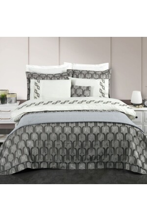 Home Nora Dowry Set 11 Pieces-grey 3ST507-31901-GRI01 - Schafer
