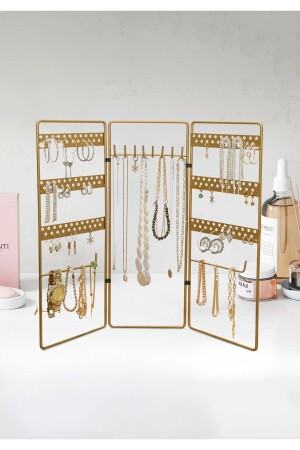 Homing Metal Jewelry Organizer Ring Necklace Earring Bracelet Watch Stand Organizer - Homing