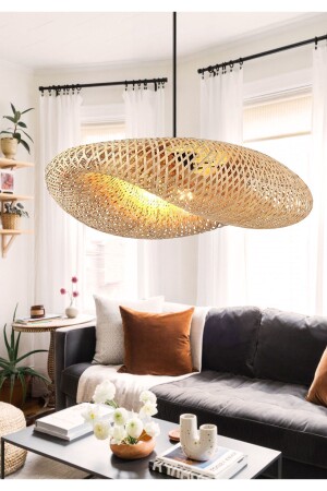 Homing Porto Original Bamboo Wicker Pendant Lamp - Homing
