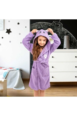Hooded children's bathrobe - Lavin