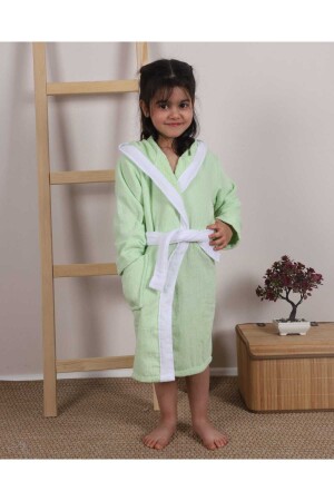 hooded girl-boy bathrobe - Lavin