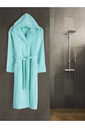 Hooded Large Bathrobe eym-1004 - Eymir Home Collection