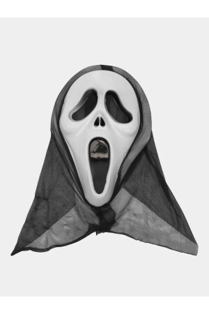 Hooded Scream Mask Scream Mask - Ghost Mask 33x21 cm - Shopzum