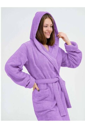 Hooded Ultra Large Size Bathrobe - Nihaltekstil