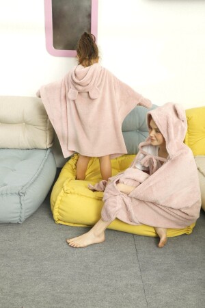 Hooded Wellsoft Blanket - Siyah İnci