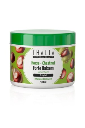 Horse Chestnut and Caffeine Extract Massage Gel Forte Balsam - 500 ml - Thalia