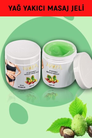 Horse Chestnut Fat Burning Cellulite Removal Massage Gel 500 Ml - Maqya Cosmetics