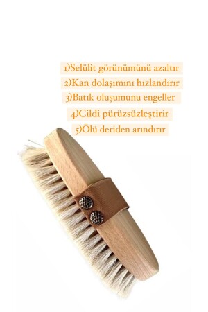 Horsehair Cellulite Brush - Konaklı