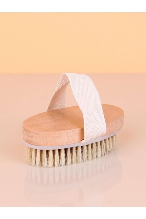 Horsehair Cellulite Brush Providing a Shiny and Smooth Look 100% Natural - Royalmoni