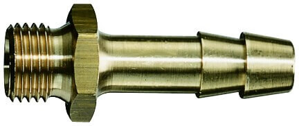 Hose connector with external thread 3/8