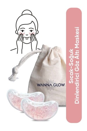 Hot Cold Relaxing Under Eye Mask - Wanna Glow
