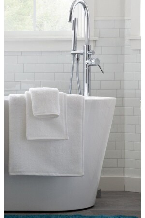 Hotel Towel Set 100% Cotton Set of 3 Hand, Face, Bath and Foot Towels ohs051 - CAQQA