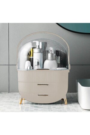 House By House Çekmeceli Makyaj Kozmetik Düzenleyici Organizer Cappuccino - Piev