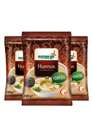 Hummus Chickpea Flour 3 Pack 3 X 200 G - Esmergil