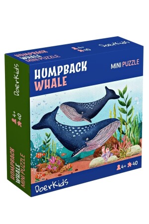 Humpback Whale Mini Puzzle 40 Pieces Age 4 - Doerkids