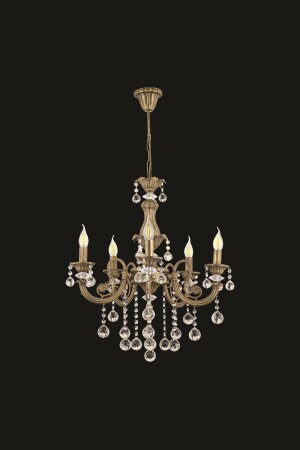 Hürrem 6-Piece Antique Pendant Lamp Chandelier G-665-6E - Trendylight