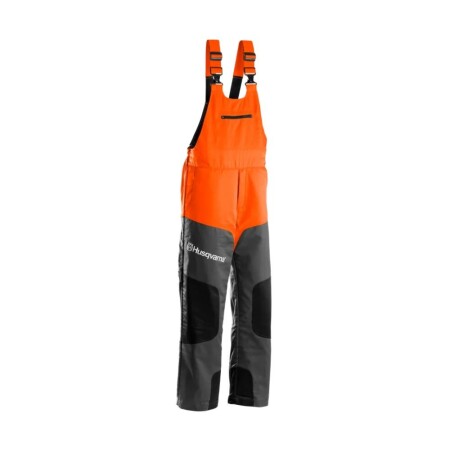 HUSQVARNA Classic safety chainsaw trousers, with suspenders, L - Husqvarna Accessories