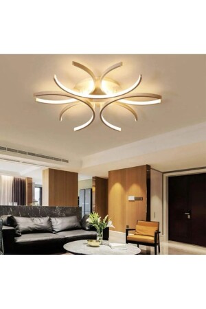 Hyacinth Modern Design Antique White LED Chandelier SMB23 - Fer Avize
