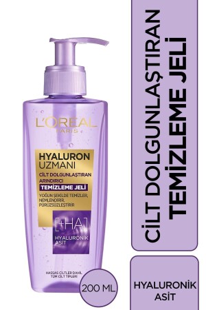 Hyaluron Expert Skin Plumping, Purifying Facial Cleansing Gel, Hyaluronic Acid 200ml 3600523959709 - L'Oreal Paris
