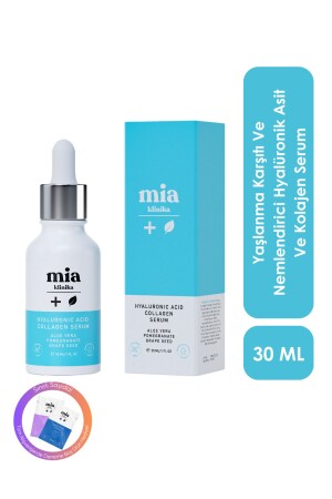Hyaluronic Acid And Collagen Serum 30 Ml Anti-Aging And Moisturizing - mia klinika