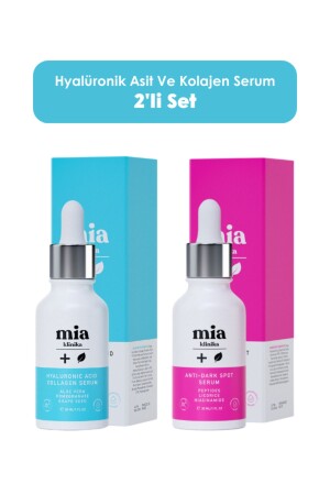 Hyaluronic Acid and Collagen Serum Anti-Blemish Serum Set of 2 30 ml 6 - mia klinika