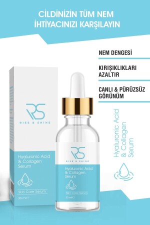 Hyaluronic Acid & Collagen Serum - 30 ml RS006 - rise and shine