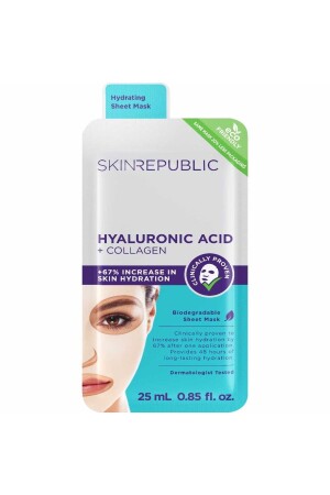 Hyaluronsäure + Kollagen-Gesichtsmaske 8809313498373 - Skin Republic