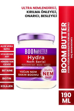Hydra Intensive Moisture Nourishing Anti-Breakage Hair Care Boom 190 ml - Boom Butter