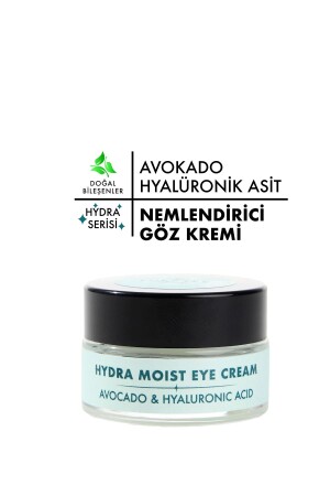 Hydra Moist Eye Cream- Avocado & Hyaluronic Acid Moisturizing Eye Cream - Polente Natural