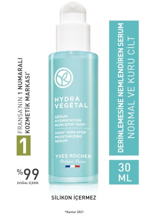 Hydra Vegetal-Hyaluronic Acid&Aloe Vera-Deeply Moisturizing Serum for Normal and Dry Skin 57732 - Yves Rocher