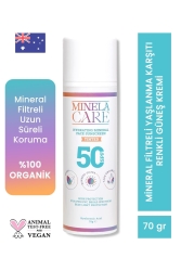 Hydrating Organik Mineral Filtreli Renkli Yüz Güneş Kremi Spf 50 70gr Pa 8684166397000 - Minelacare