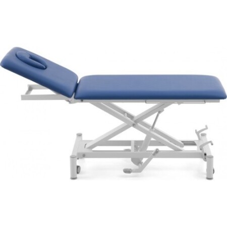 Hydraulic massage and therapy table Safari Puma E-S2 - H, 2 sections, with long head section - Meden Inmed