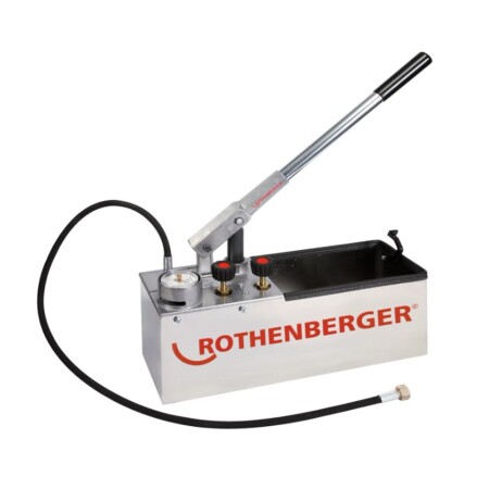 Hydraulic test pump ROTHENBERGER RP 50-S Inox - Rothenberger