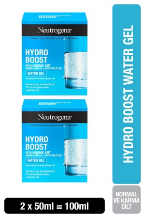 Hydro Boost Water Gel Normal Ciltler Için Nemlendirici 50 ml X 2 Adet 35746612872182 - Neutrogena