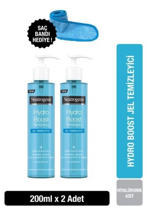 Hydro Boost Water Gel Temizleyici 200 Ml X2 - Saç Bandı PKTHYDROBOOST200X2 - Neutrogena