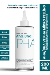 MNZ- Hydro Solution Aha/bha و Pha Micro Peeling تنظيف لون الجلد تساوي لون 200 مل FP 25. 01. 037. 001 - PROCSIN