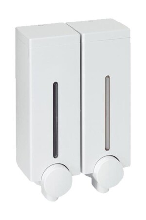 Hygiene Market Hotel Type Bathroom Shampoo Dispenser 2 Compartments. 901553 2019HYJN901553 - Tarko