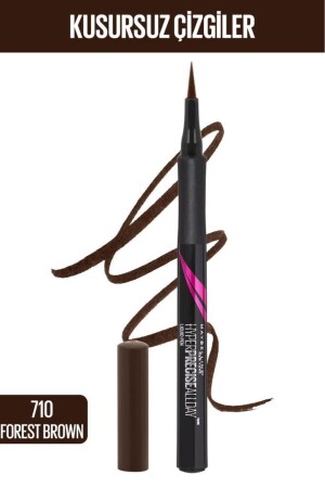 Hyper Precise All Day Eyeliner - 710 Forest Brown -brown - Maybelline New York