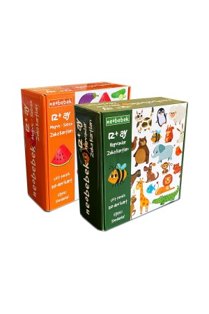 I Know the World Intelligence Cards Set (2 BOXES) - Neobebek