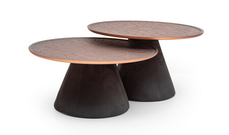 Ibiza Double Coffee Table Set - Cadde Yıldız