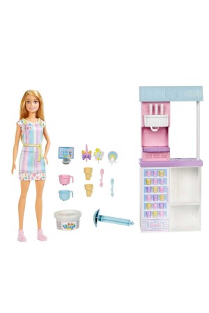 Ice Cream Shop Play Set HCN46 MP37329 - Barbie
