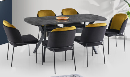 Icon Dining Table Set - Cadde Yıldız