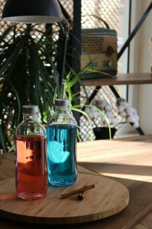 Iconic Water Bottle - 2 Li Glass Jug with Lid 500 Cc pb80355 - Paşabahçe