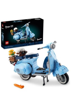 ® ICONS Vespa 125 10298 - Collectible Decorative Building Set for Adults (1106 Pieces) - Lego