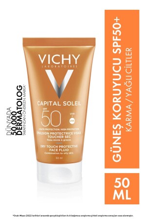Ideal Soleil Combination and Oily Skin Spf50 Sunscreen Emulsion 50ml VTR50158 - Vichy