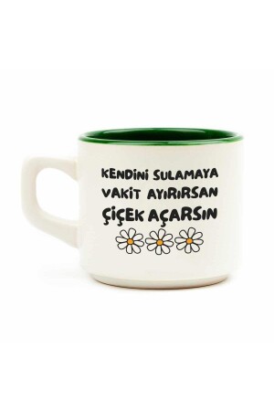 If You Take Time to Water Yourself, You Will Bloom White Venus Mug - Gift Ceramic Mug - Palto Tasarım