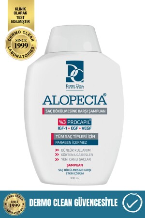 م.ن.ز- شامبو ضد تساقط الشعر مع محتوى پروكابيل و IGF 300 مل - Alopecia