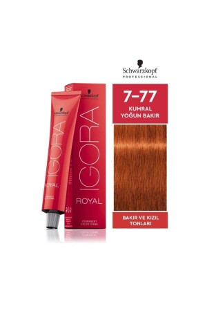 Igora Royal 7-77 Auburn Intense Copper 60 ml - Schwarzkopf