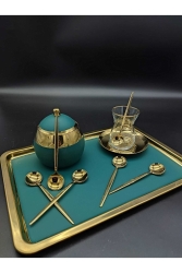 Ikon Titanyum Gold 6 Adet Çay - Kahve Kaşık CMDİÇKK01 - BRONDOFF